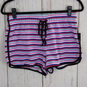 Juicy Couture Striped Soft Shorts Medium